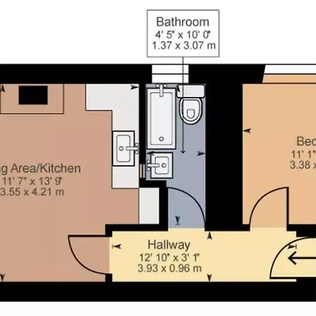 Biskey Howe Loft Cosy Close To The Апартаменты Боунес-он-Уиндермер